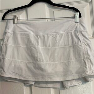 Lululemon Athletica White Mini Skirt